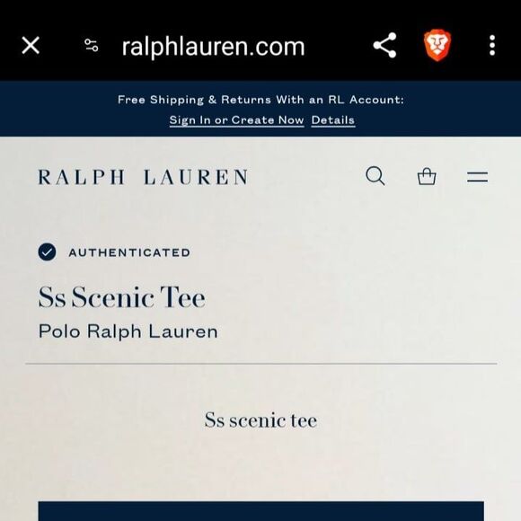 Polo Ralph Lauren Marlin Fishing Print Tee Size Large Blue Coastal Summer - Picture 9 of 9